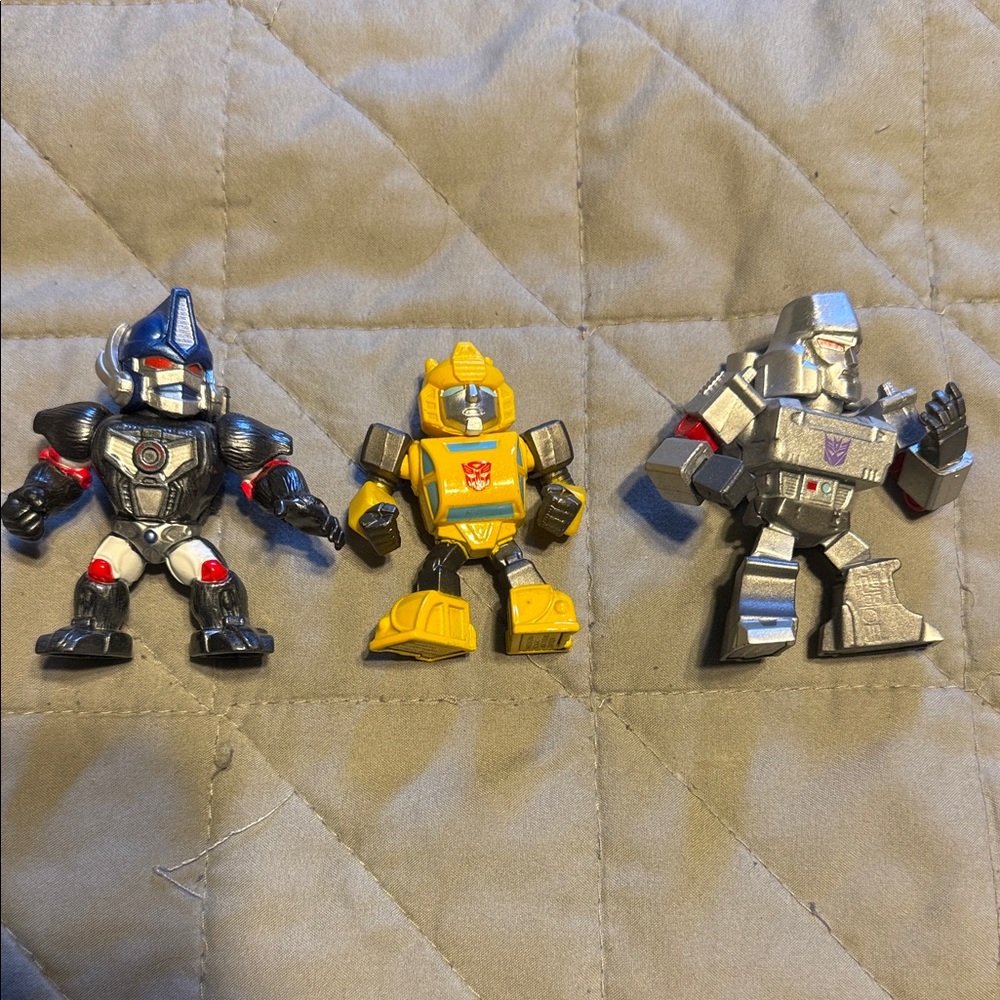 PRE-OWNED Transformers Jada Metalfigs - Bumblebee - Optimus Prime - Megatron